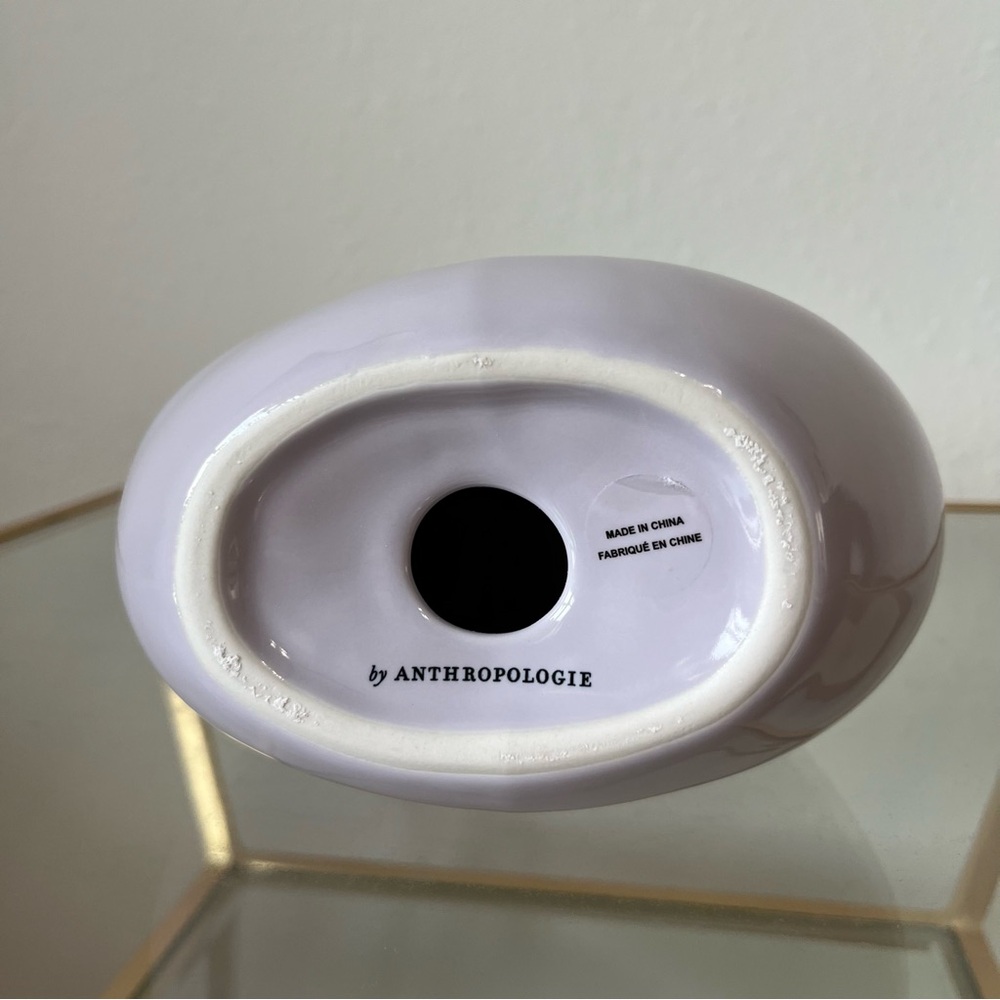 Anthropologie *RARE* NIB Lilac Modern Object - Picture 5 of 13